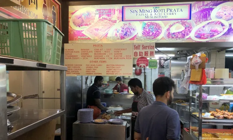 Sin Ming Roti Prata Faisal & Aziz Curry Muslim Food