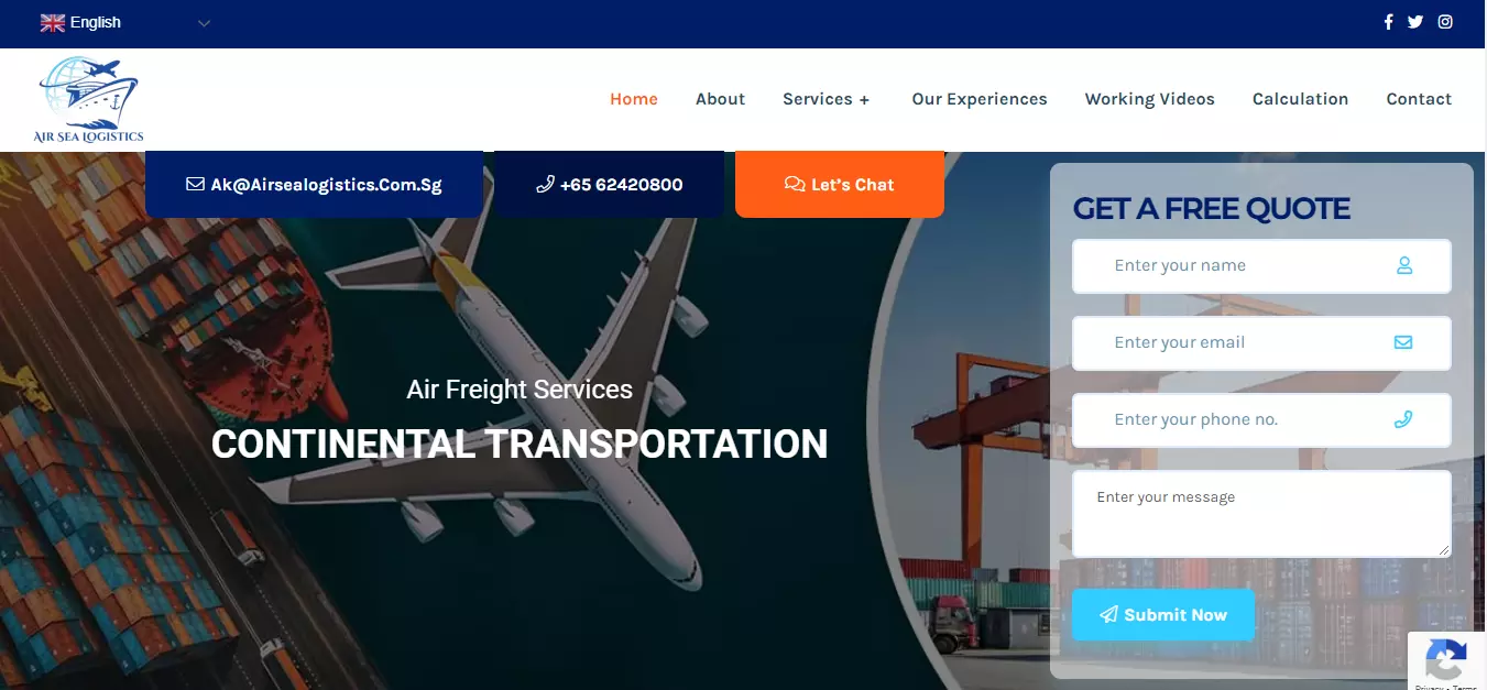 Air Sea Logistics Pte. Ltd.