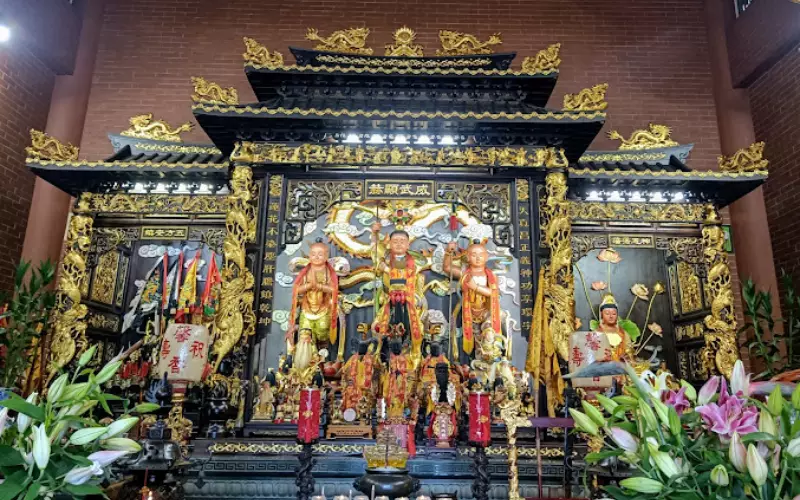 The statue of Gods from Lian Huay Temple