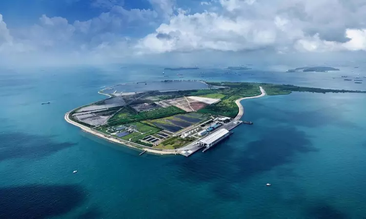 An image of the Pulau Hantu Island