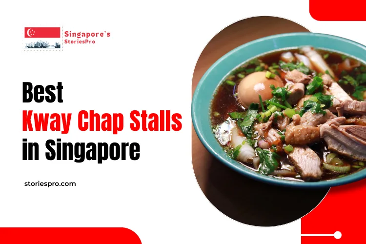 Kway Chap Stalls in SIngapore